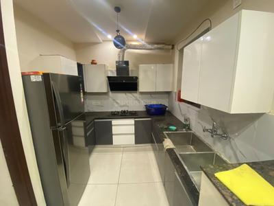Kitchen Image of 500 Sq.ft 2 BHK Builder Floor for rent in Mahavir Future Heights Block A, Aujala Mohali for Rs. 25000