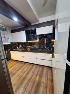 Kitchen Image of 920 Sq.ft 2 BHK Apartment / Flat for sale in Gaurs Green Vista, Indirapuram Ghaziabad for Rs. 9251000