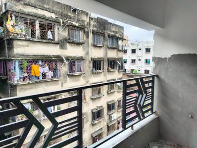 Balcony Image of 850 Sq.ft 2 BHK Apartment / Flat for sale in Serampore Hooghly for Rs. 2975000