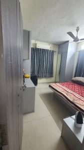 Bedroom Image of 1200 Sq.ft 2 BHK Apartment / Flat for rent in Althan Surat for Rs. 25000