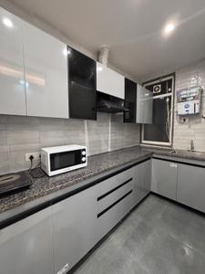 Kitchen Image of 800 Sq.ft 1 BHK Independent House for rent in DLF Phase 3 Gurgaon for Rs. 42000