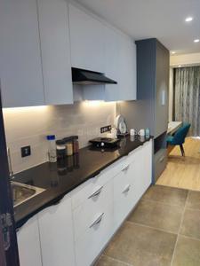 Kitchen Image of 654 Sq.ft 1 RK Studio for sale in Ametek Doon Square, Sahastradhara Road Dehradun for Rs. 7500000