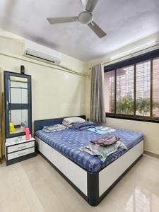 Bedroom Image of 570 Sq.ft 1 BHK Apartment / Flat for sale in Thane West Thane for Rs. 9000000