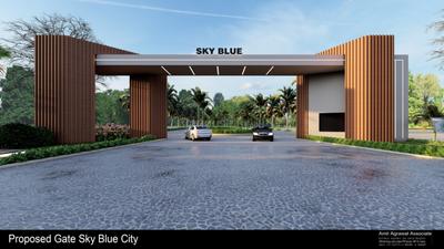 Image of 1650 Sq.ft Residential Plot / Land for sale in Mangalam Sky Blue City, Bada Bangarda, Indore for Rs. 7470000