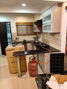 Kitchen Image of 1100 Sq.ft 2 BHK Apartment / Flat for rent in S K Shekhar Enclave, Sanchar Nagar Main Indore for Rs. 26000