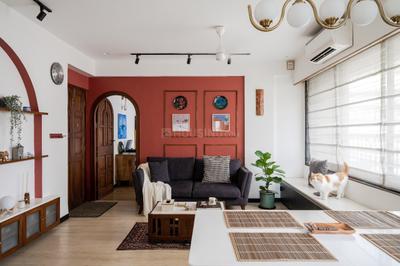 Living Room Image of 657 Sq.ft 1.5 BHK Apartment / Flat for rent in Wadala Mumbai for Rs. 59000