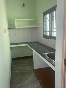 Kitchen Image of 600 Sq.ft 1 RK Apartment / Flat for rent in Velacheri Lake Chennai for Rs. 10000