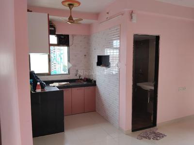 Kitchen Image of 576 Sq.ft 1 BHK Apartment / Flat for rent in Chandak Nischay, Dahisar East Mumbai for Rs. 30000