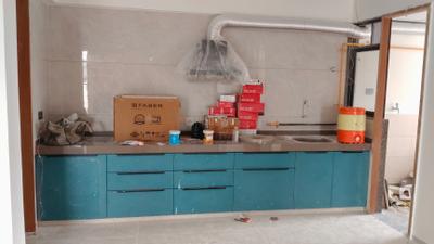 Kitchen Image of 2450 Sq.ft 3 BHK Apartment / Flat for rent in Vandematram Sky 100, Thaltej Ahmedabad for Rs. 45000