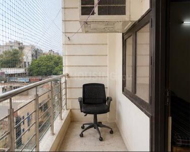 Balcony Image of 900 Sq.ft 3 BHK Builder Floor for rent in RWA Vipin Garden, Uttam Nagar New Delhi for Rs. 20000