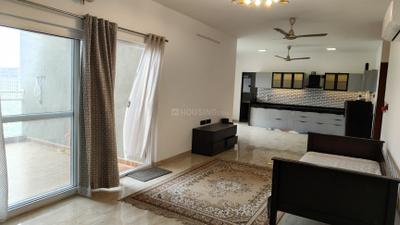 Living Room Image of 1500 Sq.ft 3 BHK Apartment / Flat for rent in Marvel Ideal Spacio Phase 1, Pisoli Pune for Rs. 45000
