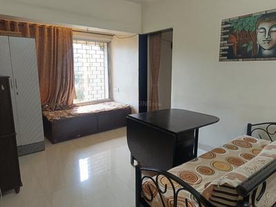 Bedroom Image of 580 Sq.ft 1 BHK Apartment / Flat for rent in Thane West Thane for Rs. 29000