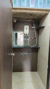 Bathroom Image of 600 Sq.ft 1 BHK Apartment / Flat for rent in Raunak City, Kalyan West Kalyan for Rs. 14000