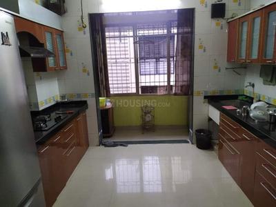 Kitchen Image of 1150 Sq.ft 2 BHK Apartment / Flat for rent in Skylark Apartments, Ghansoli Navi Mumbai for Rs. 45000