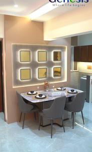 Kitchen Image of 1036 Sq.ft 2 BHK Apartment / Flat for sale in Polaris Nexus Genesis, Vikas Nagar Pune for Rs. 6450000