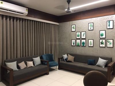 Hall Image of 1250 Sq.ft 3 BHK Apartment / Flat for rent in Vaishno Devi Circle Ahmedabad for Rs. 33000