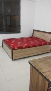Bedroom Image of 930 Sq.ft 1 BHK Apartment / Flat for rent in Ganesh Malabar County III, Chharodi Ahmedabad for Rs. 105000