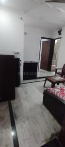 Bedroom Image of 500 Sq.ft 1 BHK Builder Floor for rent in Ramesh Nagar New Delhi for Rs. 25000