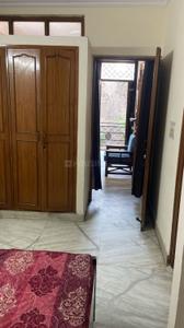 Bedroom Image of 450 Sq.ft 1 BHK Independent House for rent in Kalkaji New Delhi for Rs. 18500