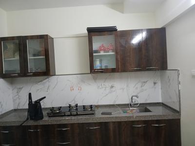 Kitchen Image of 550 Sq.ft 1 BHK Apartment / Flat for rent in Hadapsar Pune for Rs. 21000