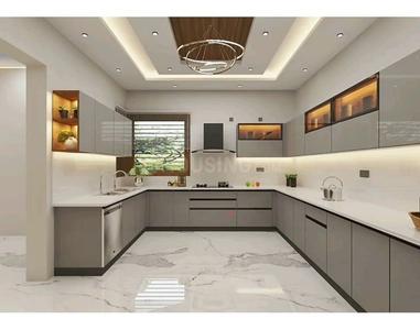 Kitchen Image of 1450 Sq.ft 3 BHK Apartment / Flat for sale in Rustomjee Crown, Prabhadevi Mumbai for Rs. 100000000