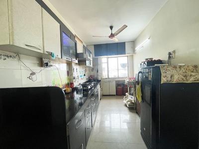 Kitchen Image of 950 Sq.ft 2 BHK Apartment / Flat for sale in Vishrantwadi Pune for Rs. 7500000