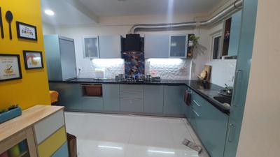 Kitchen Image of 2445 Sq.ft 3 BHK Apartment / Flat for sale in SMR Vinay Iconia, Serilingampally Hyderabad for Rs. 24900000