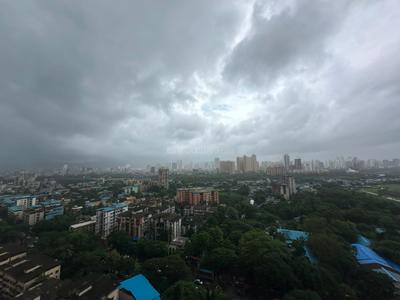 Balcony Image of 657 Sq.ft 1 BHK Apartment / Flat for rent in Ashar Arize, Kalwa Thane for Rs. 32000