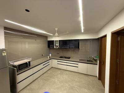 Kitchen Image of 3950 Sq.ft 3 BHK Apartment / Flat for sale in NG Asavari Tower, Ramdev Nagar Ahmedabad for Rs. 26000000