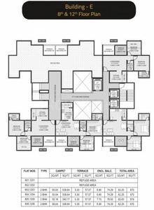 Image of 1332 Sq.ft 3 BHK Apartment / Flat for sale in K Ville, Ravet, Pune for Rs. 8400000