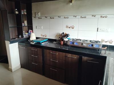 Kitchen Image of 1259 Sq.ft 1 RK Apartment / Flat for rent in Models Mystique, Panjim Goa for Rs. 15000