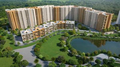 Image of 1174 Sq.ft 2 BHK Apartment / Flat for sale in Birla Trimaya, Yerthiganahalli, Bengaluru for Rs. 13000000