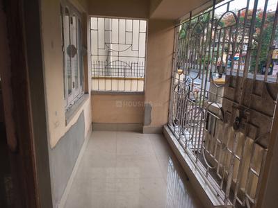 Balcony Image of 450 Sq.ft 1.5 BHK Builder Floor for rent in Salt Lake City Kolkata for Rs. 11000