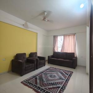 Bedroom Image of 670 Sq.ft 1 BHK Apartment / Flat for rent in Kalpataru Estate, Pimple Gurav Pune for Rs. 20000