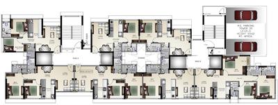Image of 489 Sq.ft 1 BHK Apartment / Flat for sale in Adityaraj Royale, Vikhroli East, Mumbai for Rs. 8500000