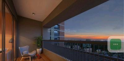 Balcony Image of 2475 Sq.ft 3 BHK Apartment / Flat for sale in Kudasan Gandhinagar for Rs. 10500000