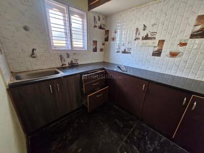 Kitchen Image of 600 Sq.ft 1.5 BHK Builder Floor for rent in Kingston Residency, Kannuru Bengaluru for Rs. 16000