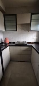 Kitchen Image of 600 Sq.ft 1 BHK Apartment / Flat for rent in CIDCO Millennium Tower, Sanpada Navi Mumbai for Rs. 45000