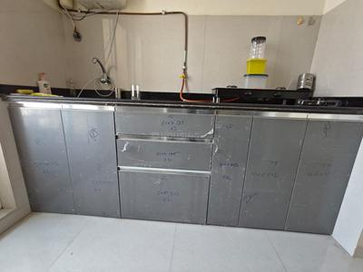 Kitchen Image of 991 Sq.ft 2 BHK Apartment / Flat for rent in Vijay Galaxy, Thane West Thane for Rs. 37000