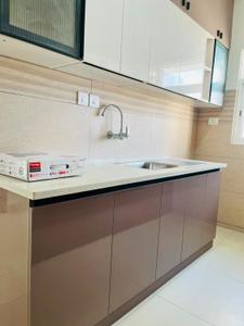 Kitchen Image of 660 Sq.ft 1 BHK Apartment / Flat for rent in Eden Park At The Prestige City, Sarjapur Bengaluru for Rs. 32000