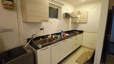 Kitchen Image of 1200 Sq.ft 2 BHK Apartment / Flat for rent in Phoenix Golfedge Residences, Gachibowli Hyderabad for Rs. 49000