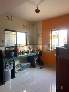 Kitchen Image of 400 Sq.ft 1 RK Apartment / Flat for rent in Pimple Gurav Pune for Rs. 10500