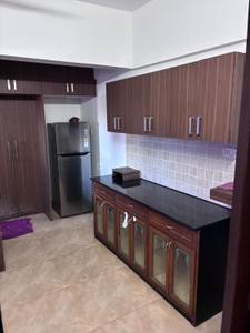 Kitchen Image of 1500 Sq.ft 3 BHK Apartment / Flat for rent in Kadri Mangalore for Rs. 35000