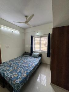 Bedroom Image of 600 Sq.ft 1 BHK Builder Floor for rent in Indira Nagar Bengaluru for Rs. 30000