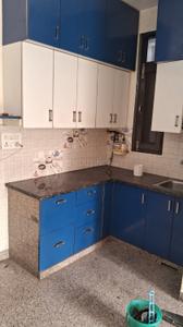 Kitchen Image of 500 Sq.ft 1 BHK Builder Floor for rent in Preet Vihar New Delhi for Rs. 13000
