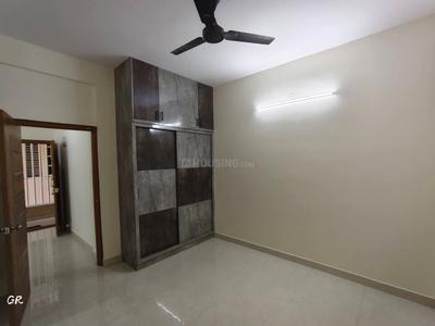 Bedroom Image of 600 Sq.ft 1 BHK Builder Floor for rent in HSR Layout Bengaluru for Rs. 37000