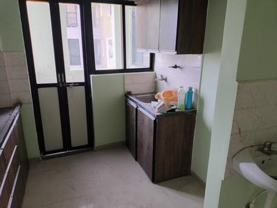 Kitchen Image of 1000 Sq.ft 2 BHK Apartment / Flat for rent in Laabham Residency Phase 1, Pipliyahana Indore for Rs. 15000