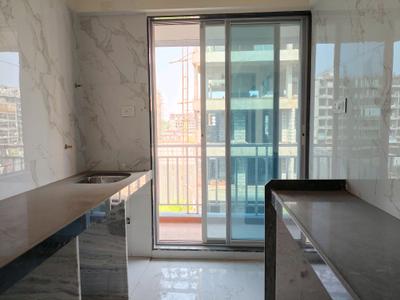 Kitchen Image of 675 Sq.ft 1 BHK Apartment / Flat for sale in Pushpak Nagar Navi Mumbai for Rs. 4450000