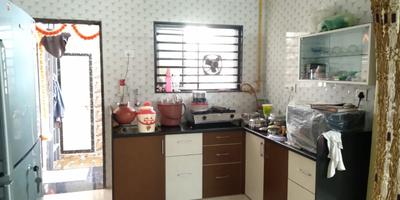 Kitchen Image of 990 Sq.ft 2 BHK Independent House for sale in Nirnay Nagar Ahmedabad for Rs. 9900000