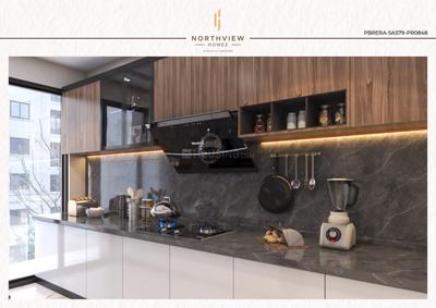 Kitchen Image of 1910 Sq.ft 3 BHK Apartment / Flat for sale in Northview Homez, Nagla Zirakpur for Rs. 14300000
